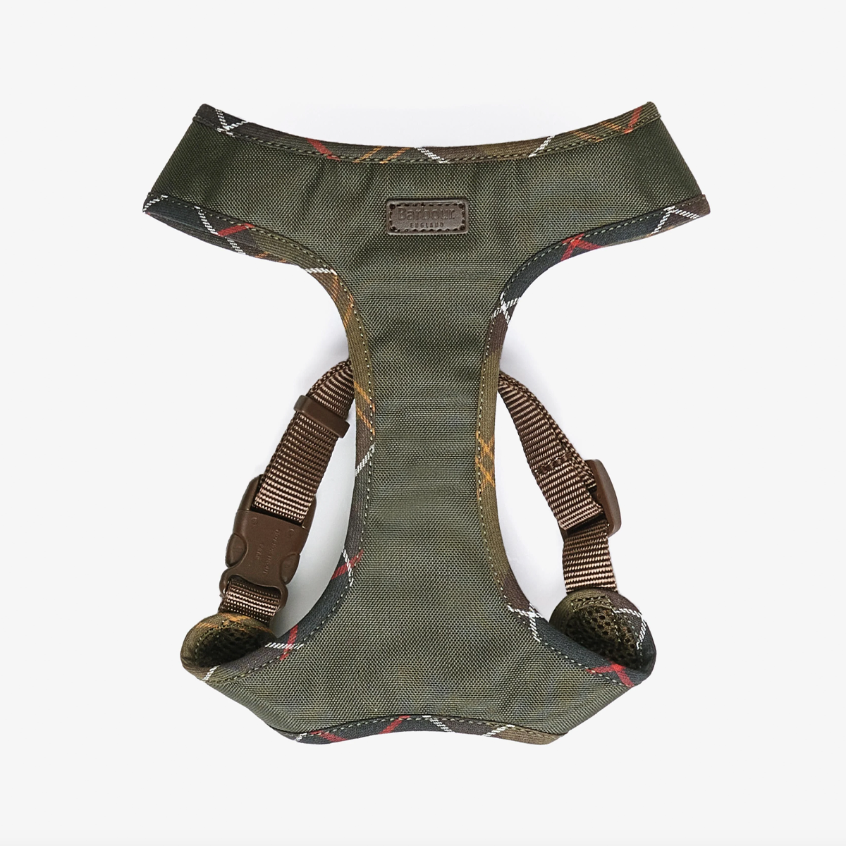 Barbour Comfort Dog Harness Olive Carl Russell and Co