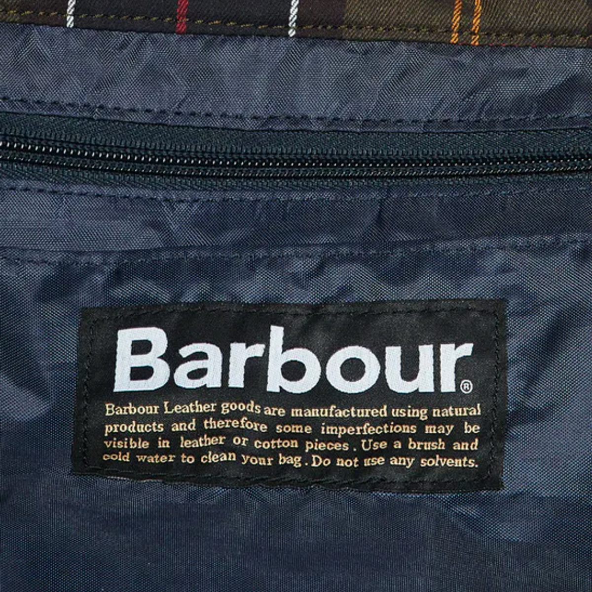 Barbour Explorer Wax Duffle Bag - Navy - Image 5