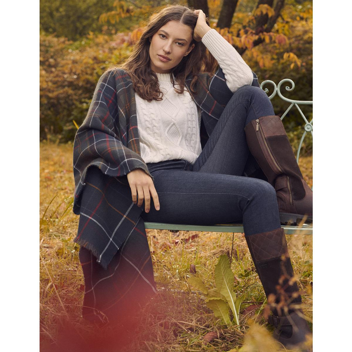 Barbour Monteith Serape - Classic Tartan - Image 3