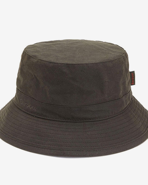 Barbour Wax Sports Hat - Olive/ Olive Night