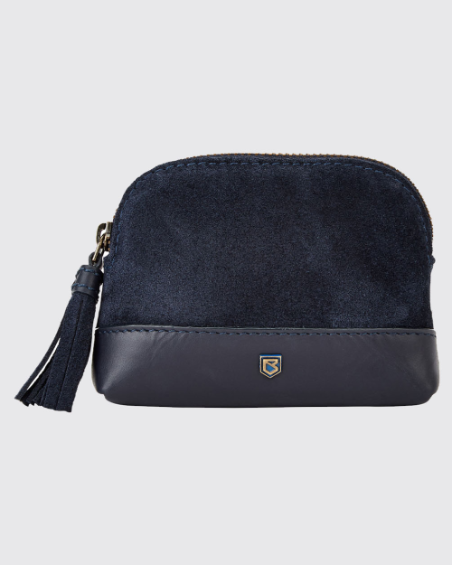 Dubarry Richmond Suede Purse - French Navy