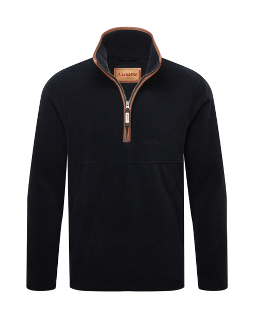 Schoffel Berkeley 1/4 Zip Fleece - Gunmetal