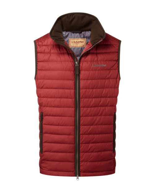 Schoffel Bowden Down Gilet - Chilli