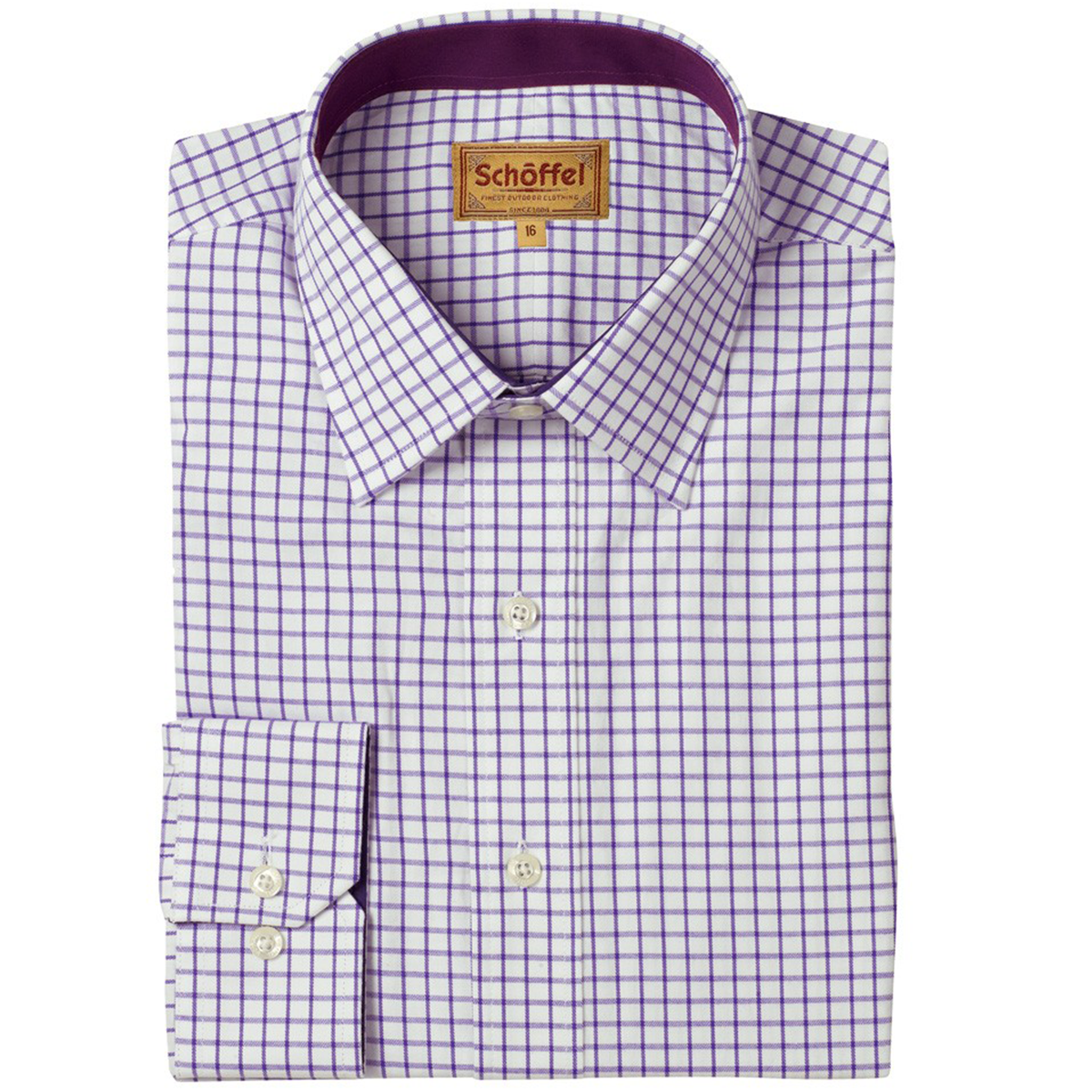 Schoffel Cambridge Classic Shirt - Purple