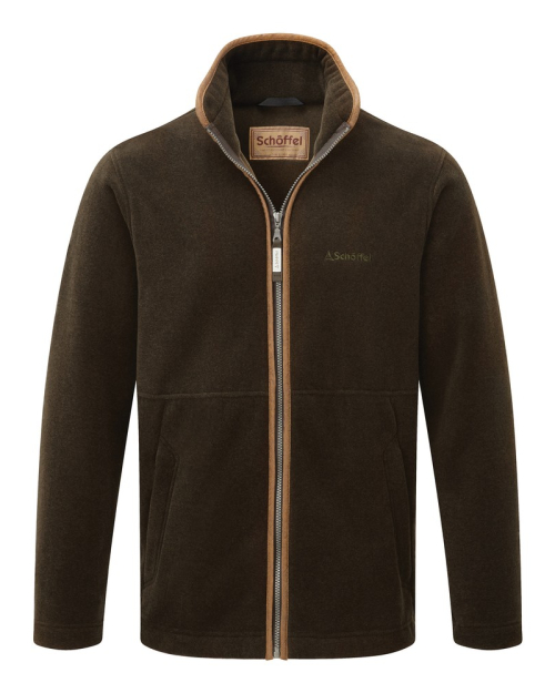Schoffel Cottesmore Fleece Jacket - Dark Olive
