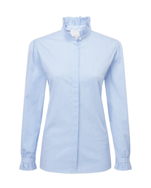 Schoffel Fakenham Shirt - Light Blue Stripe