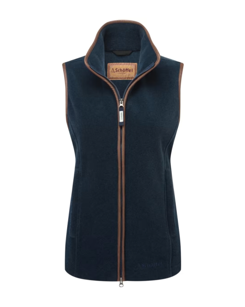 Schoffel Lyndon Fleece Gilet - Petrol Blue