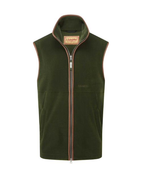 Schoffel Oakham Fleece Gilet - Forest