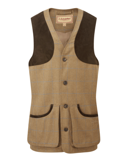 Schoffel Ptarmigan Tweed Waistcoat II - Corry Tweed