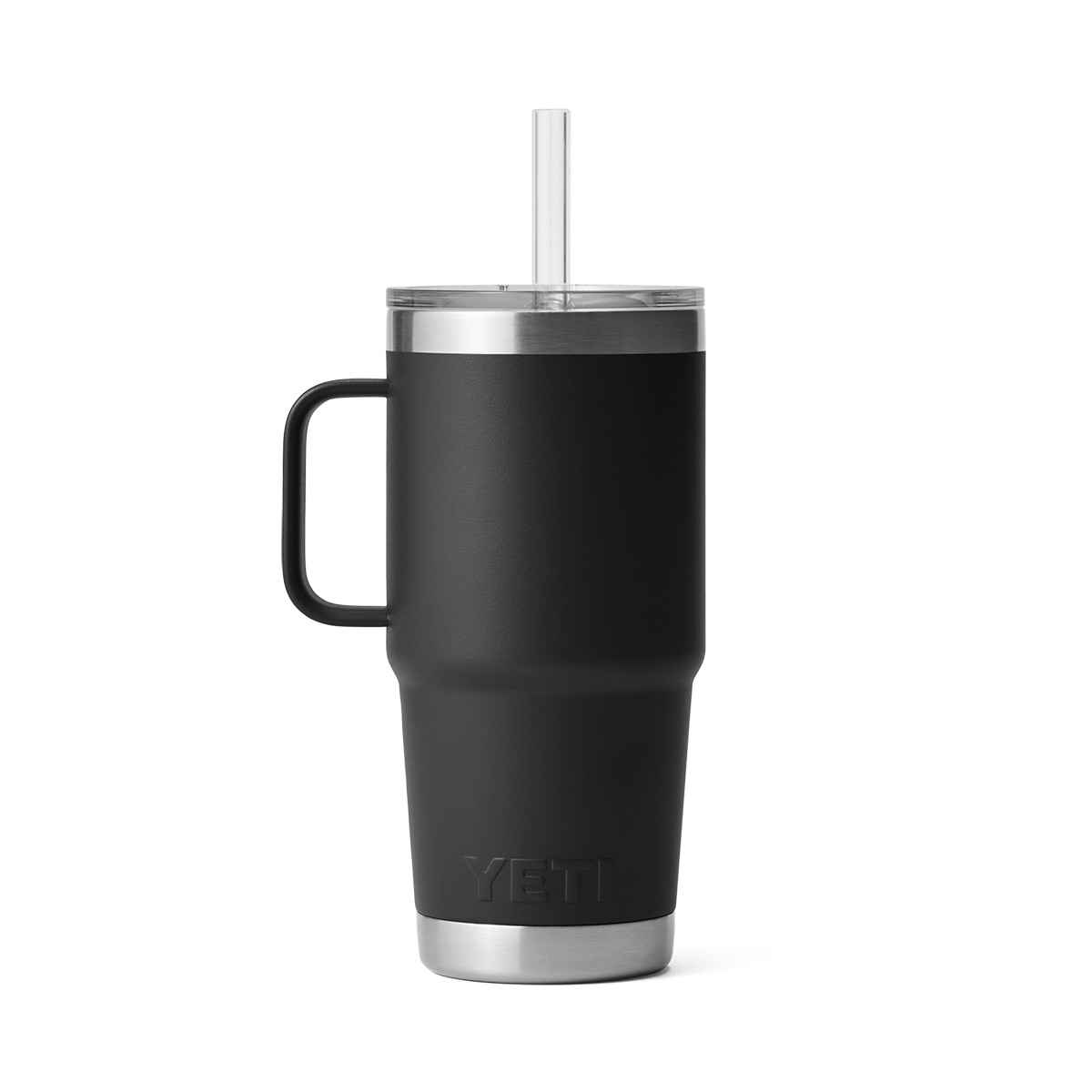 Yeti Rambler 25oz Straw Mug - Black - Image 3