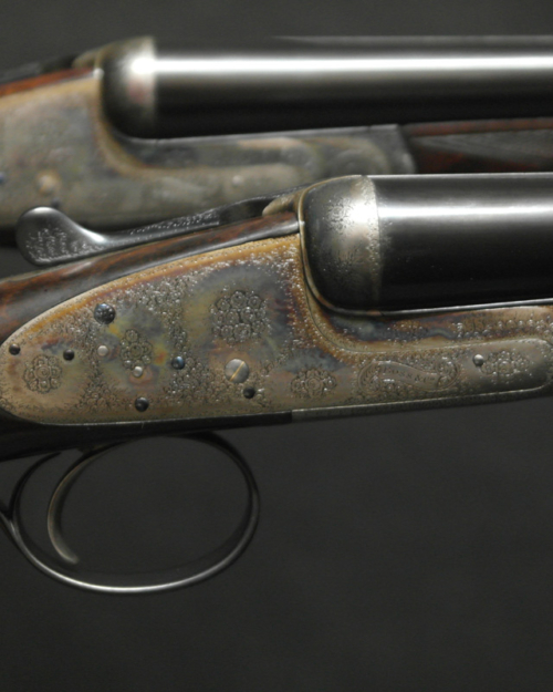 16g Boss & Co. Round Body Sidelock Ejectors Matched Pair (220129/003)