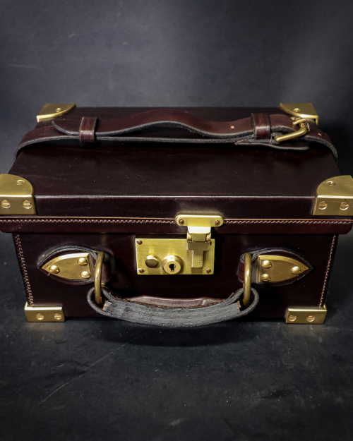 Best Oak & Leather Cartridge Magazine (100) - Dark Brown