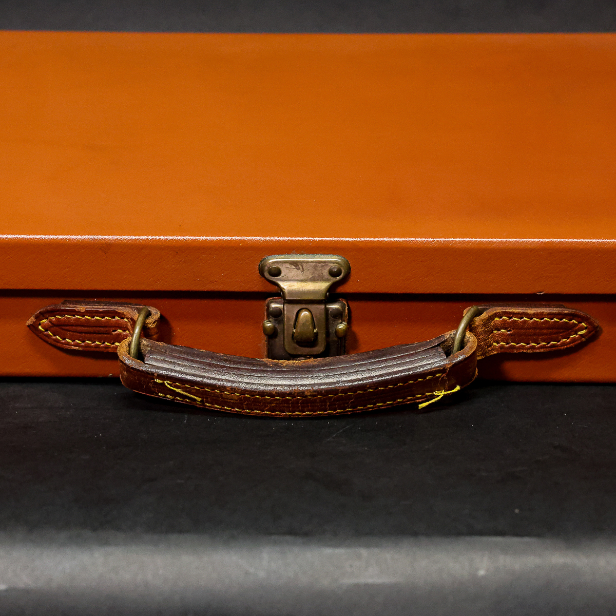 Vintage Brady Tan Leather Case for 12g s/s - Image 2