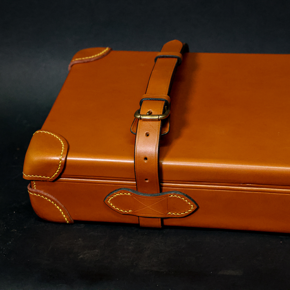 Best Lightweight Leather Case for Blaser 12g 30" o/u (new) - Image 2