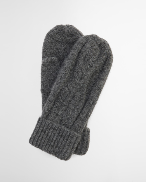 Barbour Elsdon Mittens - Grey