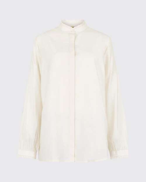 Dubarry Iris Ladies Ruffle Shirt - Ivory
