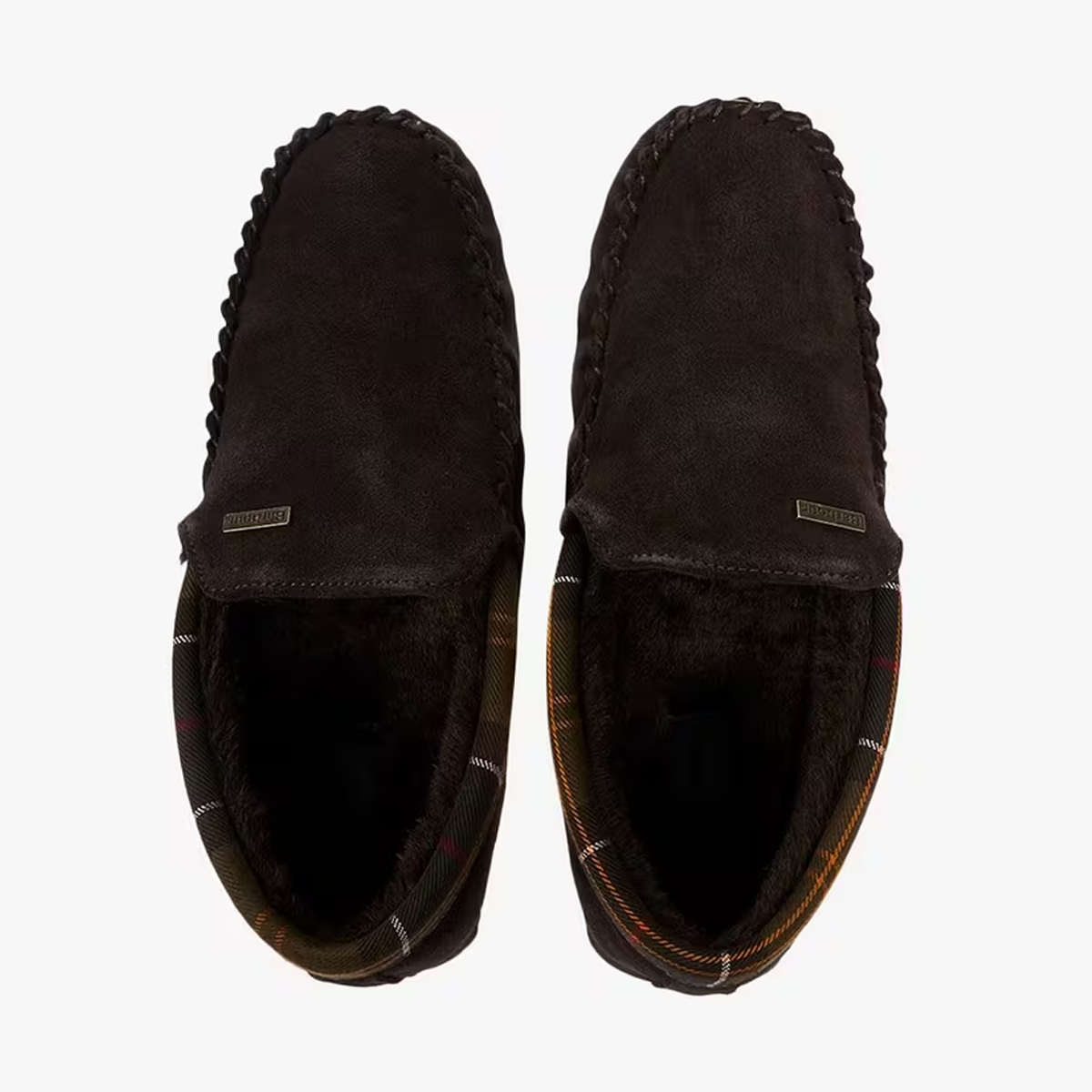 Barbour Monty Moccasin Slippers - Brown - Image 4