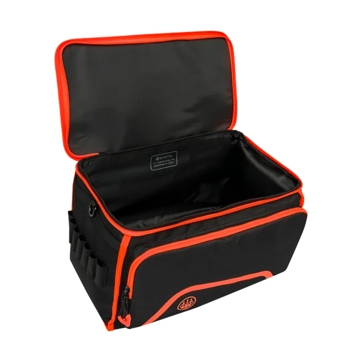 Beretta Challenge Cartridge Bag - 250 (Black/ Orange) - Image 3