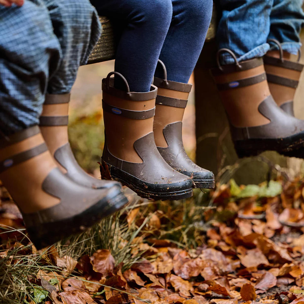 Dubarry Splash Children's Waterproof Boot - Walnut - Image 3