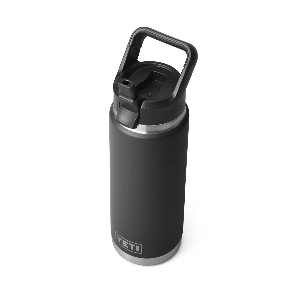 Yeti Rambler 26oz Bottle with Straw - Black - Image 2