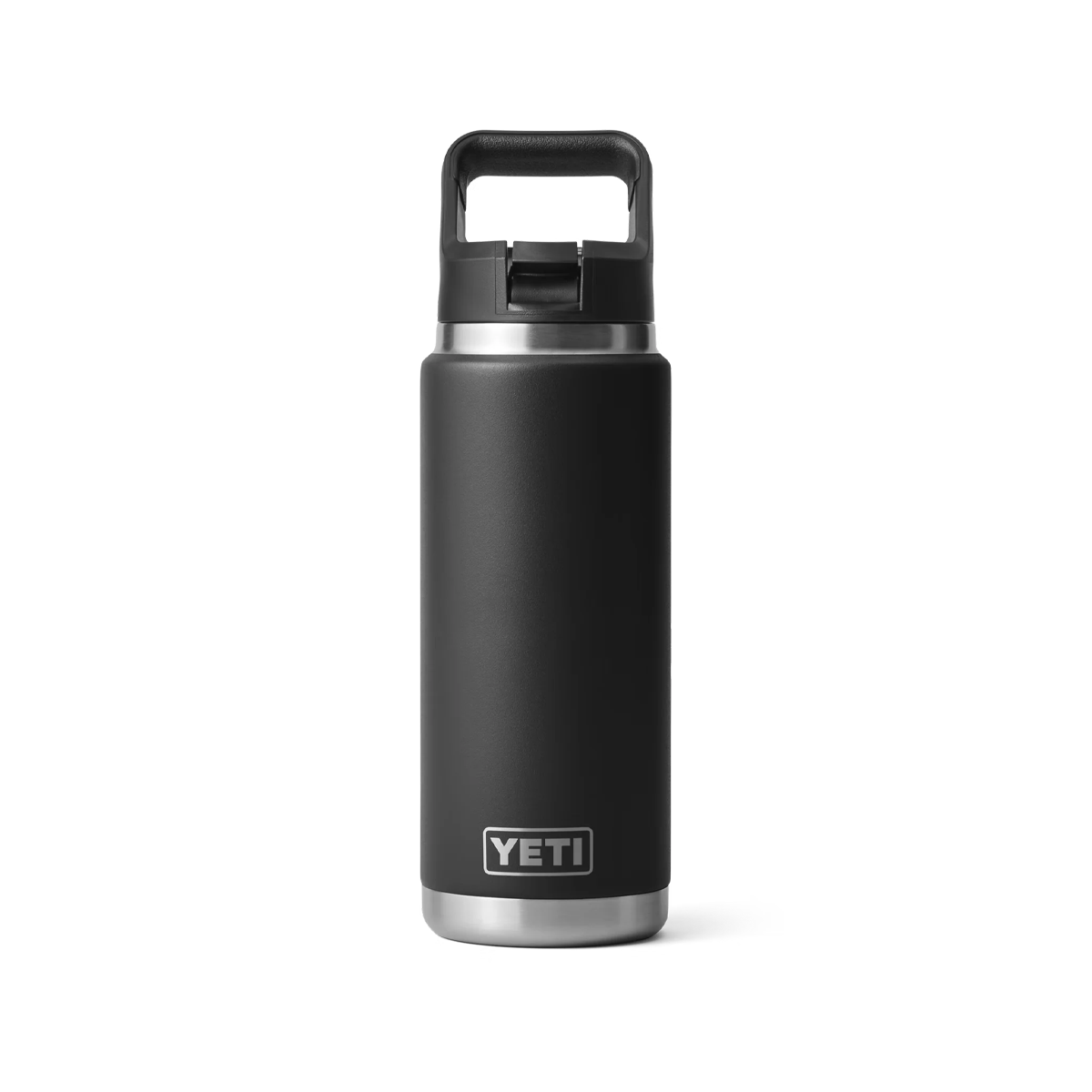 Yeti Rambler 26oz Bottle with Straw - Black