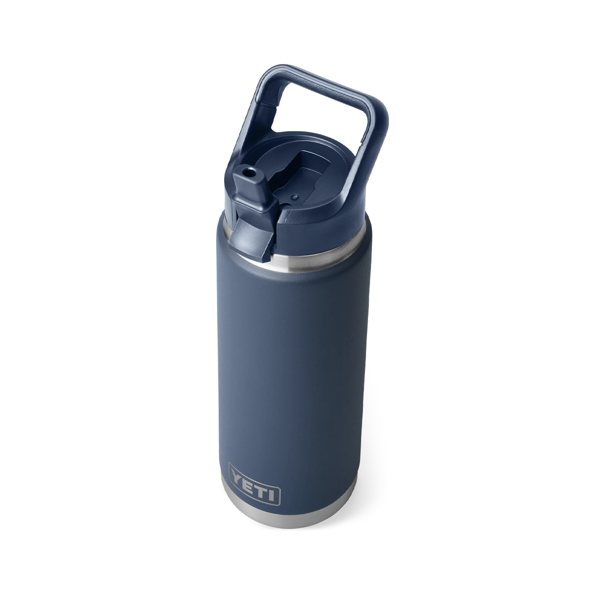 Yeti Rambler 26oz Bottle with Straw - Navy - Image 2