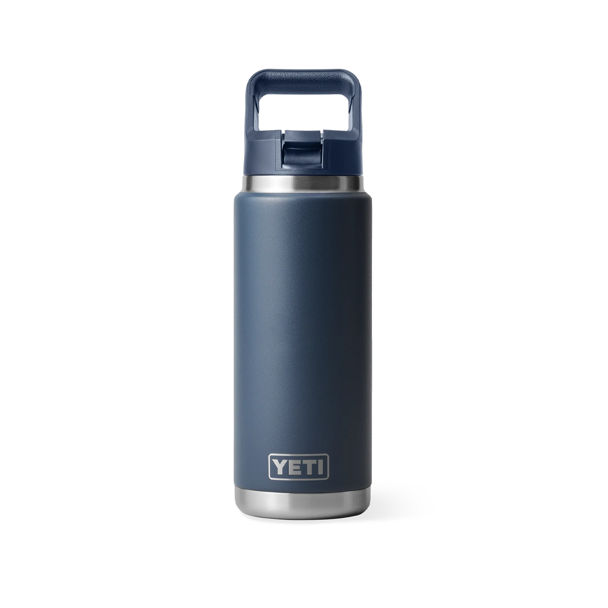 Yeti Rambler 26oz Bottle with Straw - Navy