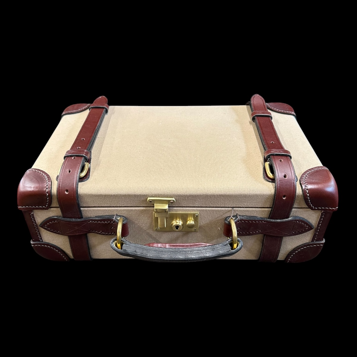 Holland & Holland Best Lightweight Canvas & Leather Cartridge Magazine (250) - Khaki Canvas