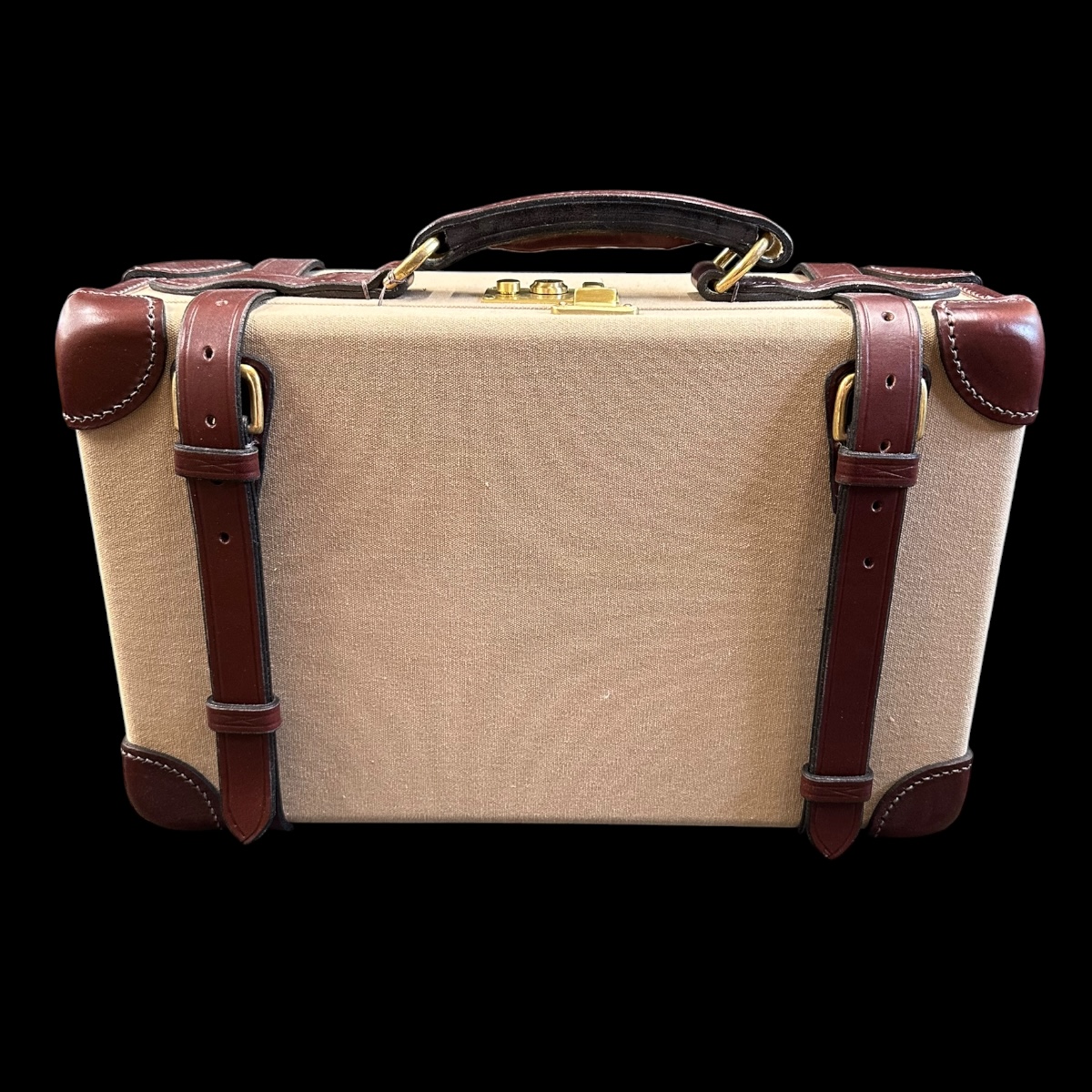 Holland & Holland Best Lightweight Canvas & Leather Cartridge Magazine (250) - Khaki Canvas - Image 2