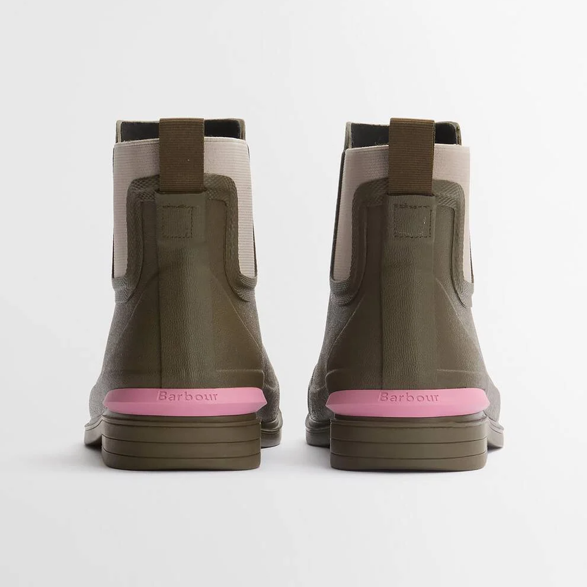 Barbour Abbeyfield Packable Ankle Wellies - Olive - Image 3