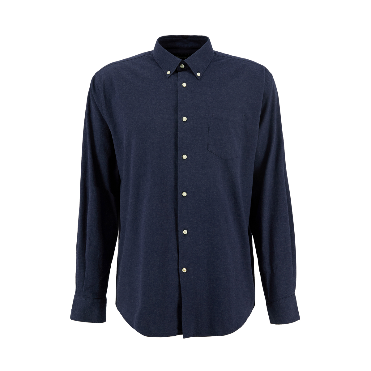 Barbour Aukside Regular Shirt - Navy Marl