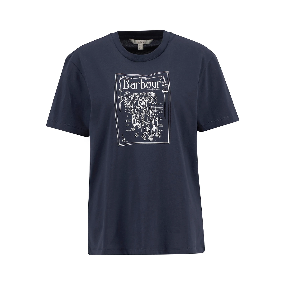 Barbour Hambleton Tee Shirt - Navy