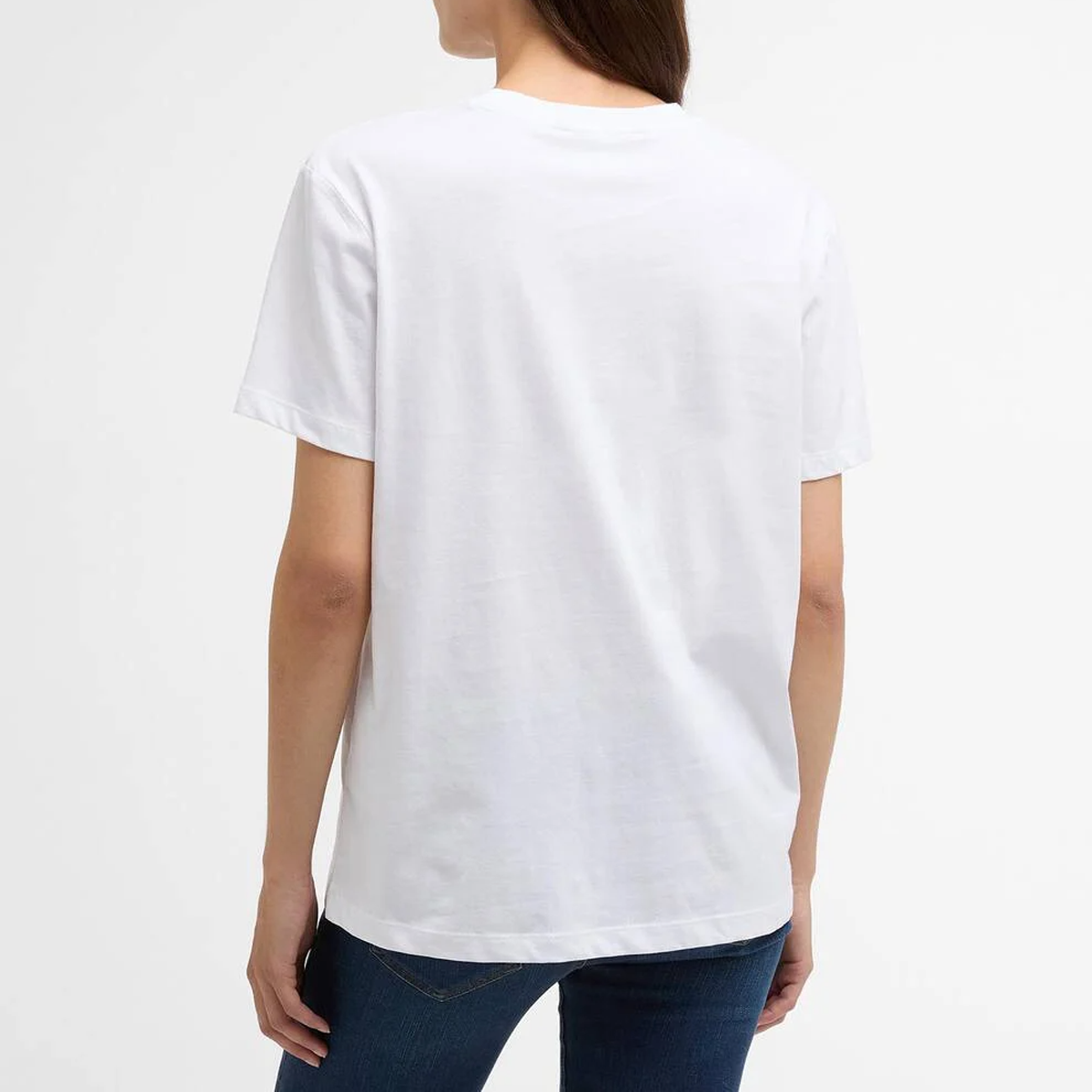 Barbour Hambleton Tee Shirt - White - Image 3