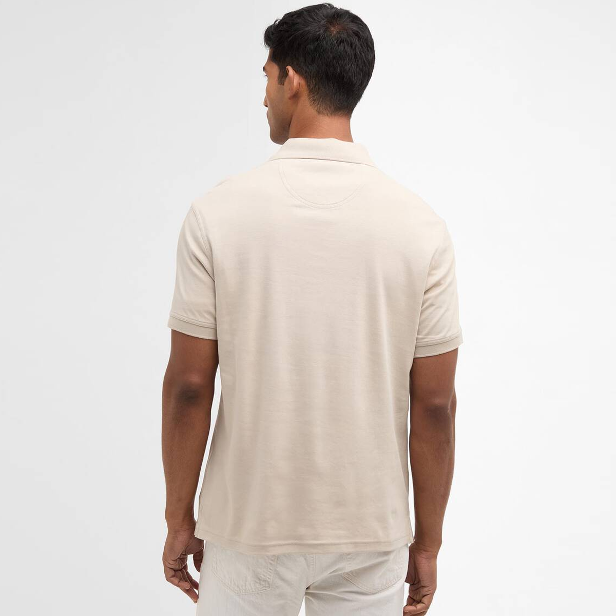 Barbour Hylton Short-Sleeved Polo Shirt - Mist - Image 3