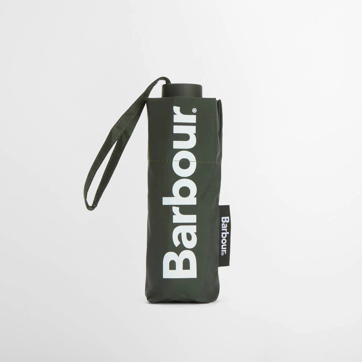 Barbour Logo Mini Umbrella - Green - Image 2