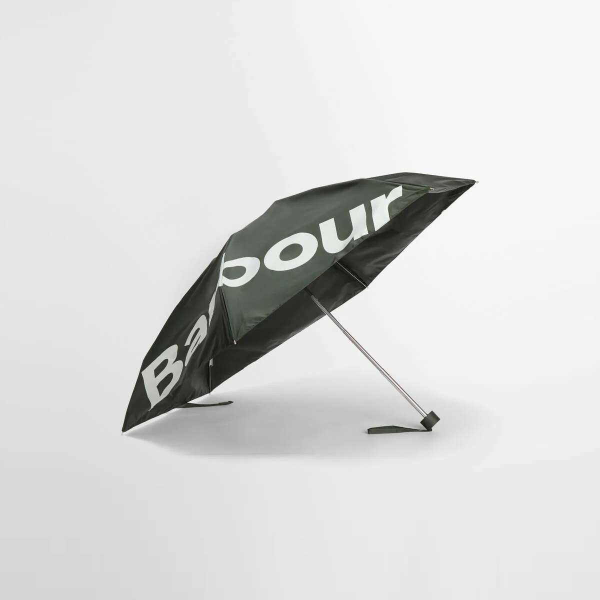 Barbour Logo Mini Umbrella - Green