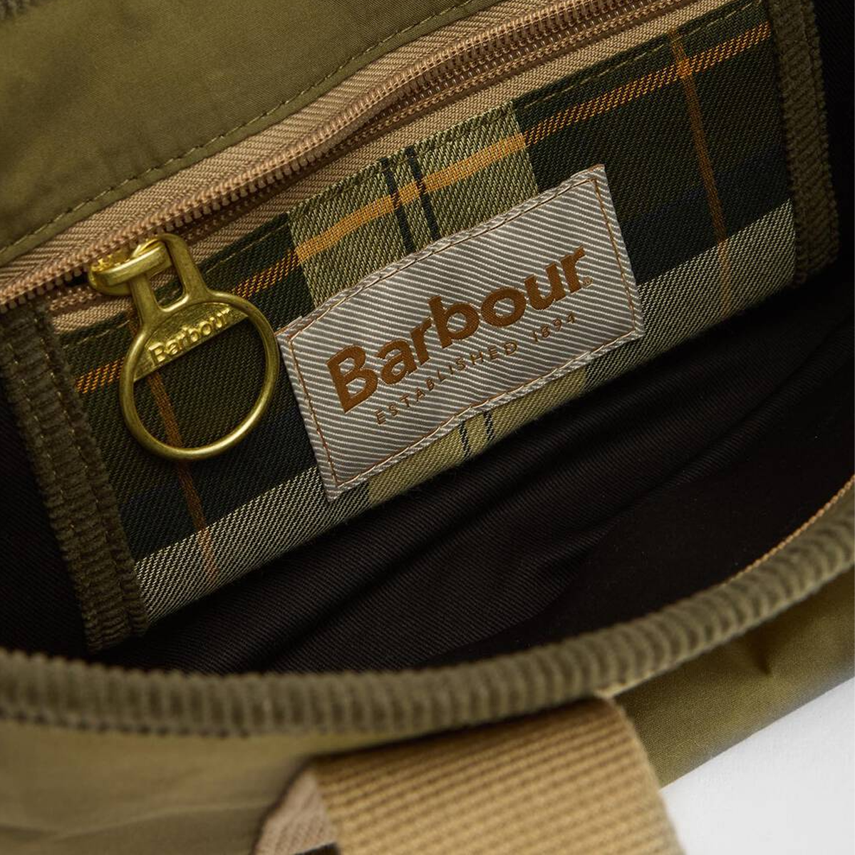 Barbour Mini Mya Tote Bag - Dusty Green - Image 4