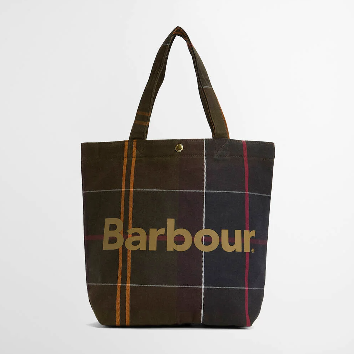 Barbour Telfield Tartan Mini Tote Bag - Classic Tartan