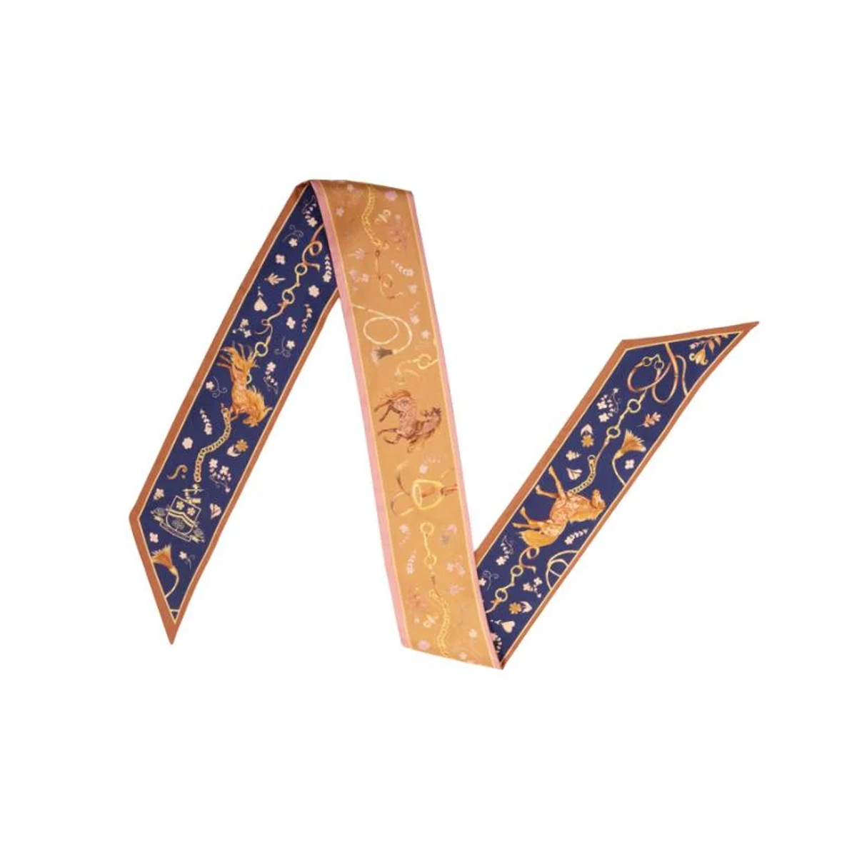 Clare Haggas Joy Ride Noble Navy & Gallant Gold Twilly