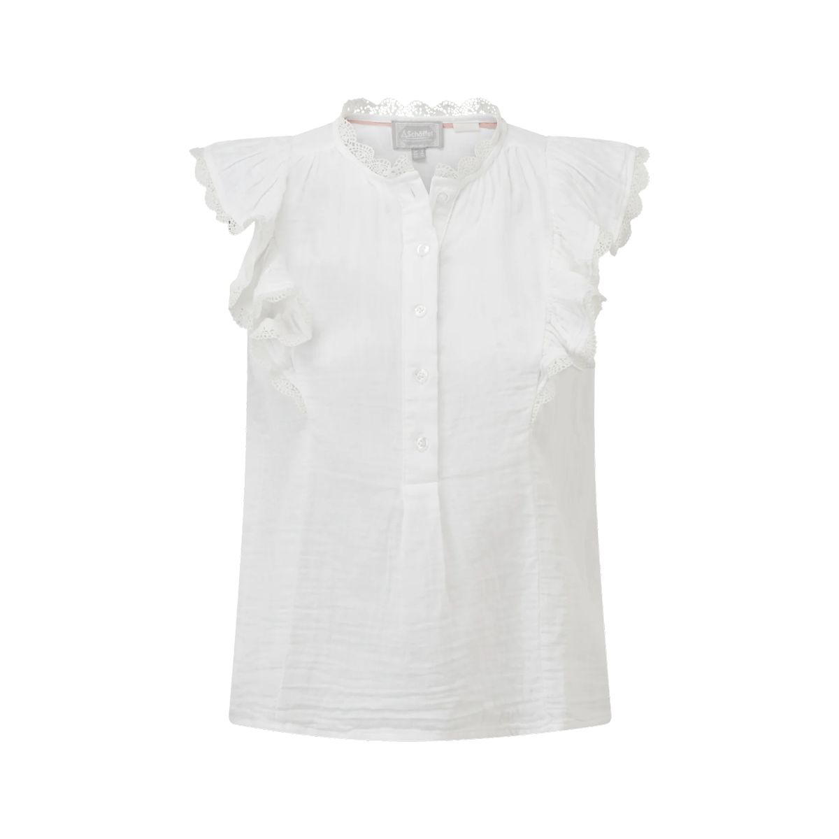 Schoffel Jasmine Blouse - Soft White
