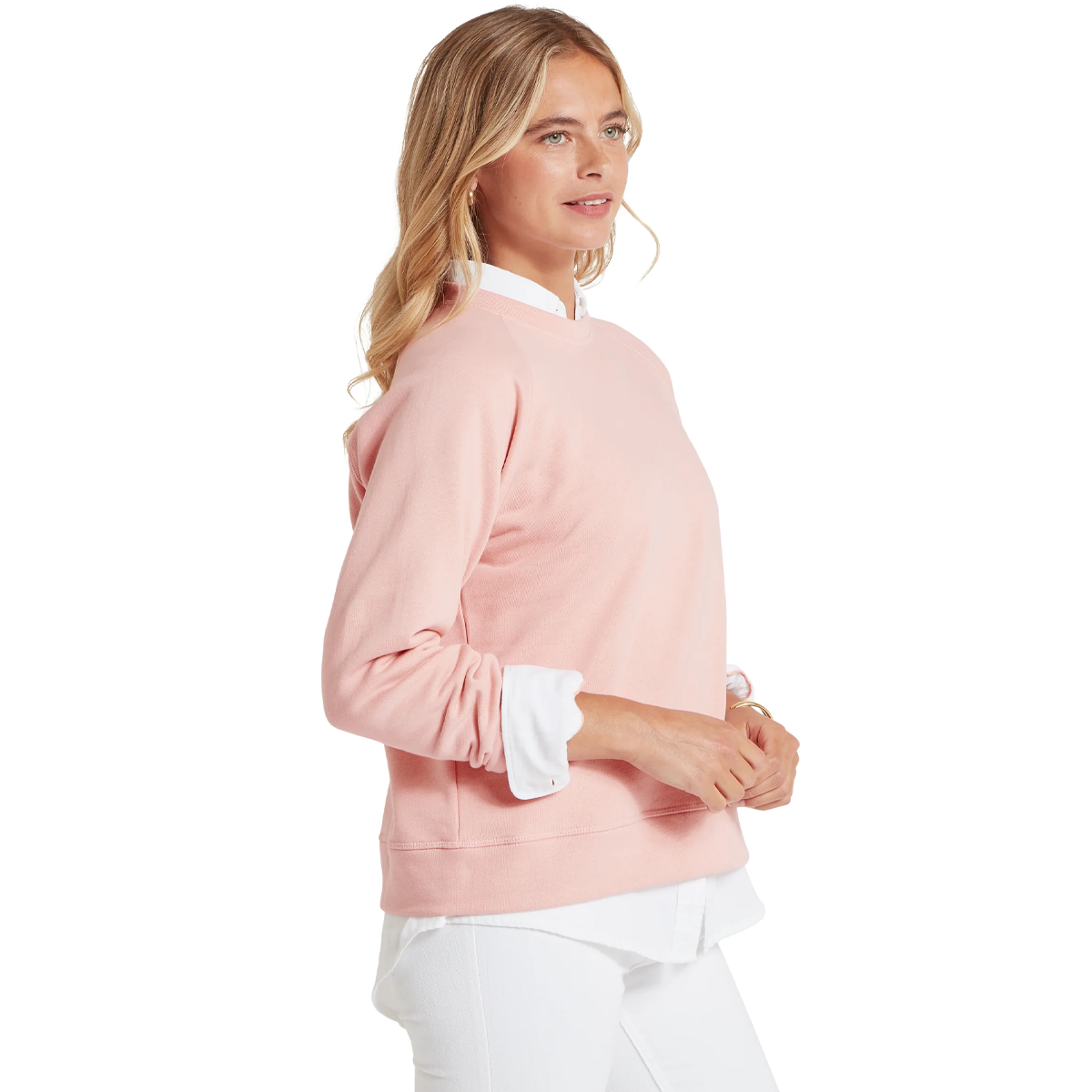 Schoffel Newberry Sweatshirt - Pale Rose - Image 2