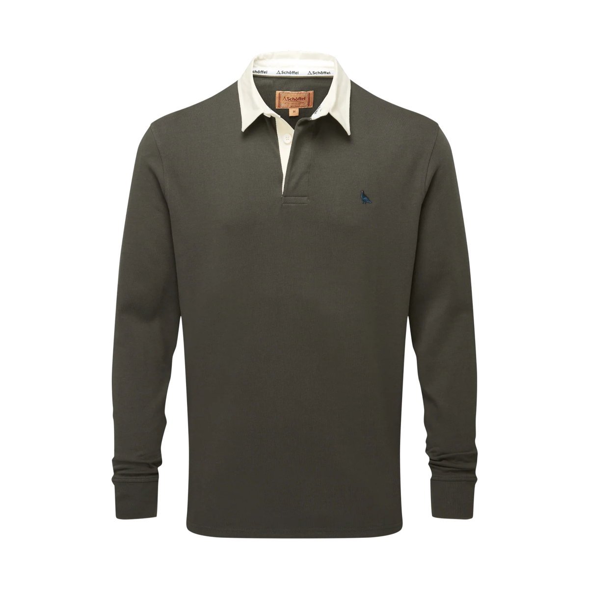 Schoffel Porthallow Rugby Shirt - Peat Green